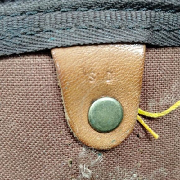 009380BU (S6) Louis Vuitton Travel Bag Keepall 60 Brown Monogram - Picture 8 of 9